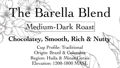 The Barella Blend - Medium-Dark Roast